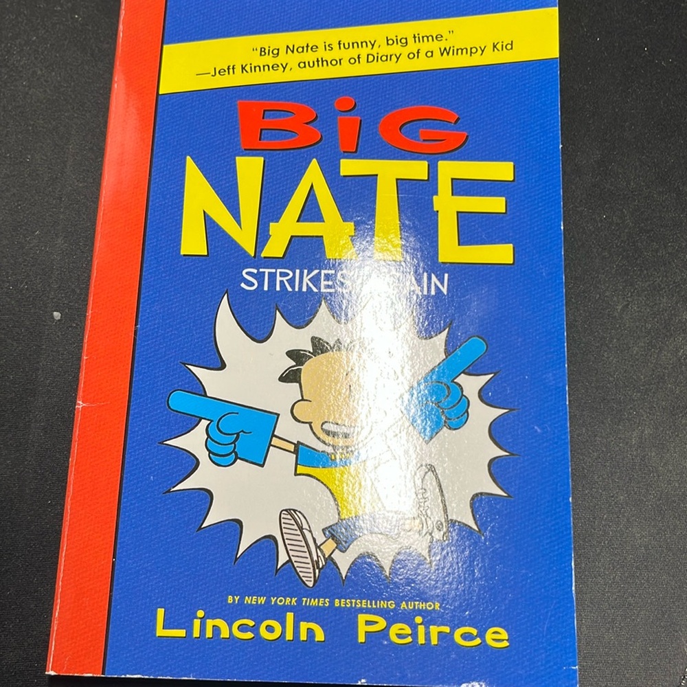 Big Nate strikes again book!